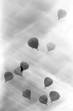 balloons rising